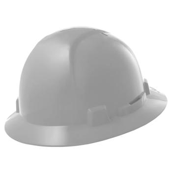 Briggs Full Brim Non-Vented Safety Hard Hat (GREY)