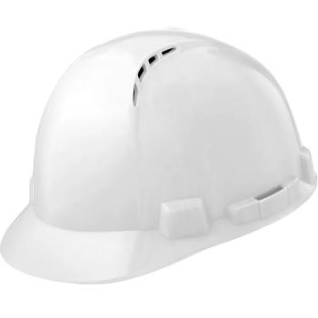 Briggs Short Brim Vented Safety Hard Hat (WHITE)