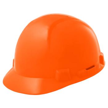 Briggs Short Brim Non-Vented Safety Hard Hat (HI-VIZ ORANGE)