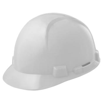 Briggs Short Brim Non-Vented Safety Hard Hat (WHITE)