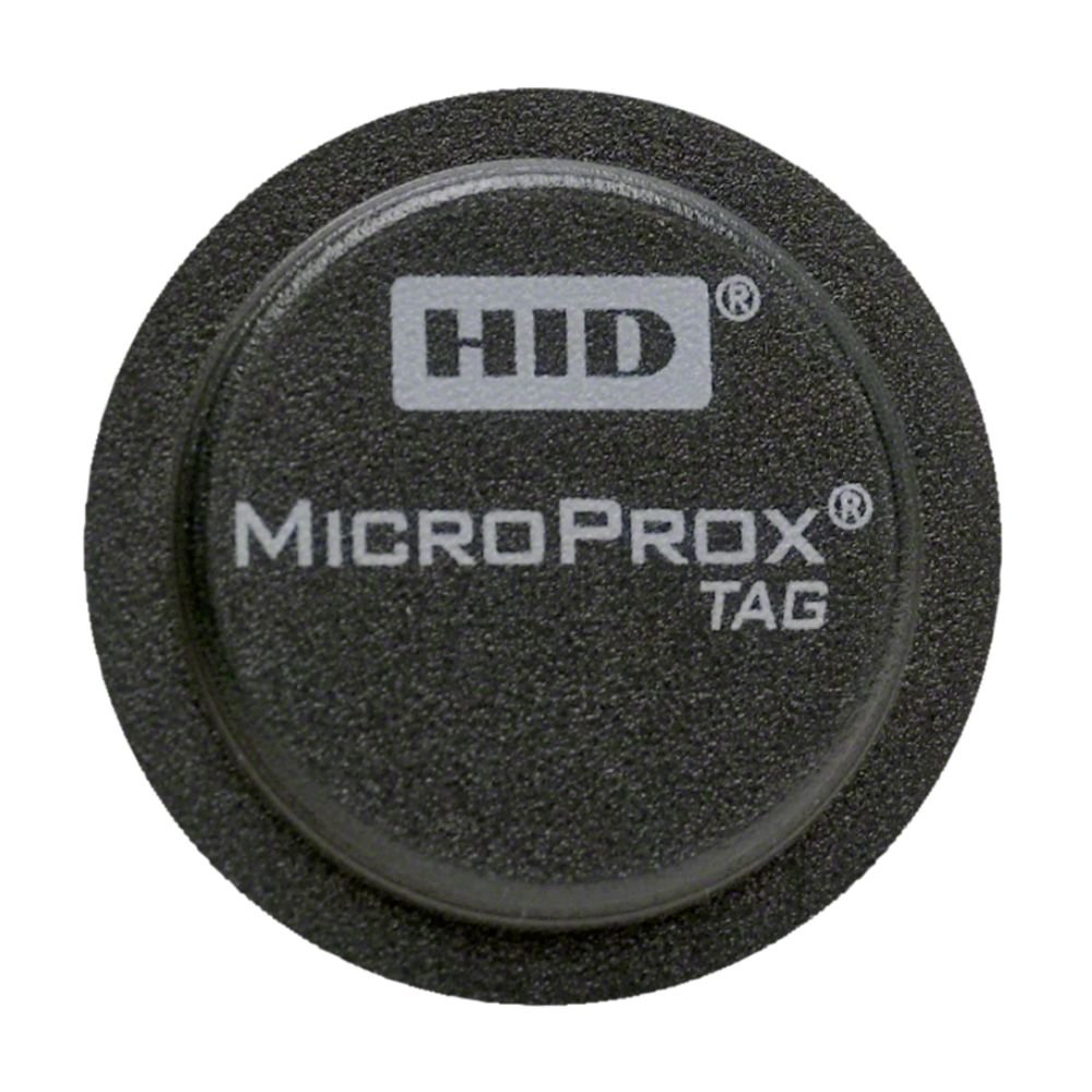 HID MicroProx Proximity Access Tag (Low Frequency, Gray Sequential Matching Card Numbering, Pack of 100) | HID-1391LSSMN