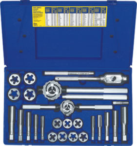 25 Pc. Fractional Tap & Hex Die Master Set IRW97094