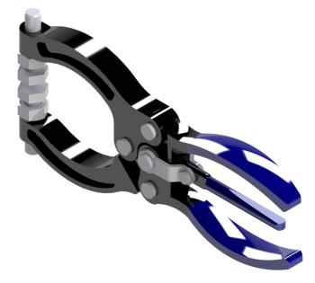 Squeeze Action Toggle Clamp, 550 lb force, 28 in.