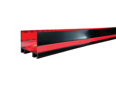 Miller Edge LED-ARIES-ME123C-K8 Aries VisiLight Dual-Sided LED Mounting Channel for Sectional Doors - 8' 0" to 10' 2"