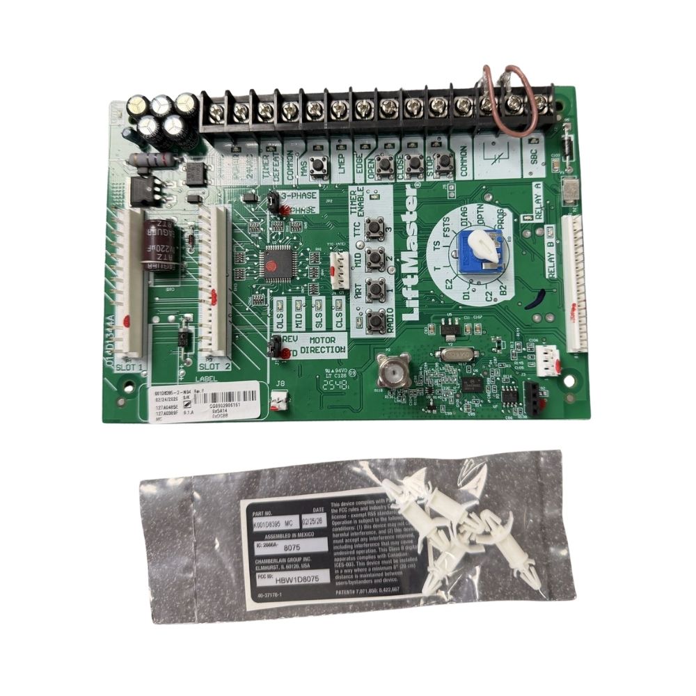 LiftMaster Logic Board (1&3PH, Current Sense Ready L5) | LIF-K001D8395MC