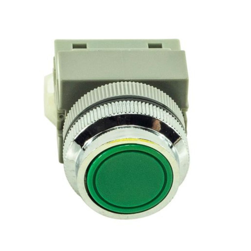 LiftMaster Pushbutton Switch (120VAC, 6A, Black, NO) | LIF-K30-100-E