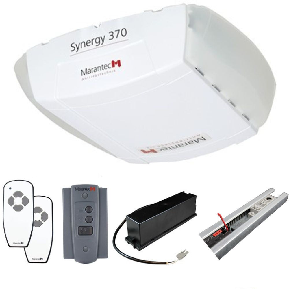 Marantec Synergy 370 Belt Drive Garage Door Opener with 1.2MM 10' Belt Rail | MAR-Synergy-370B-B10