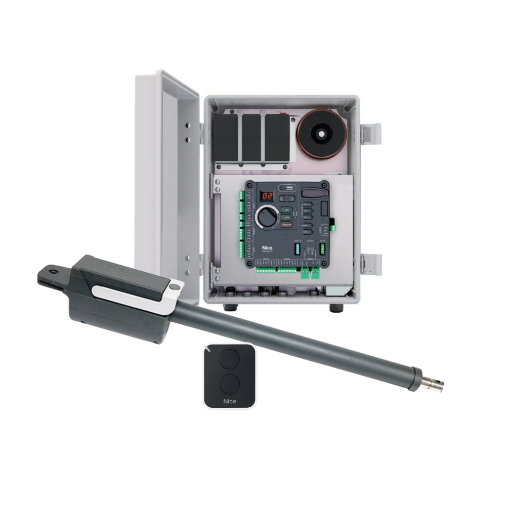 Nice TITAN Bundle 310 AC Swing Gate Operator | HYS-O-T310-AC-BL