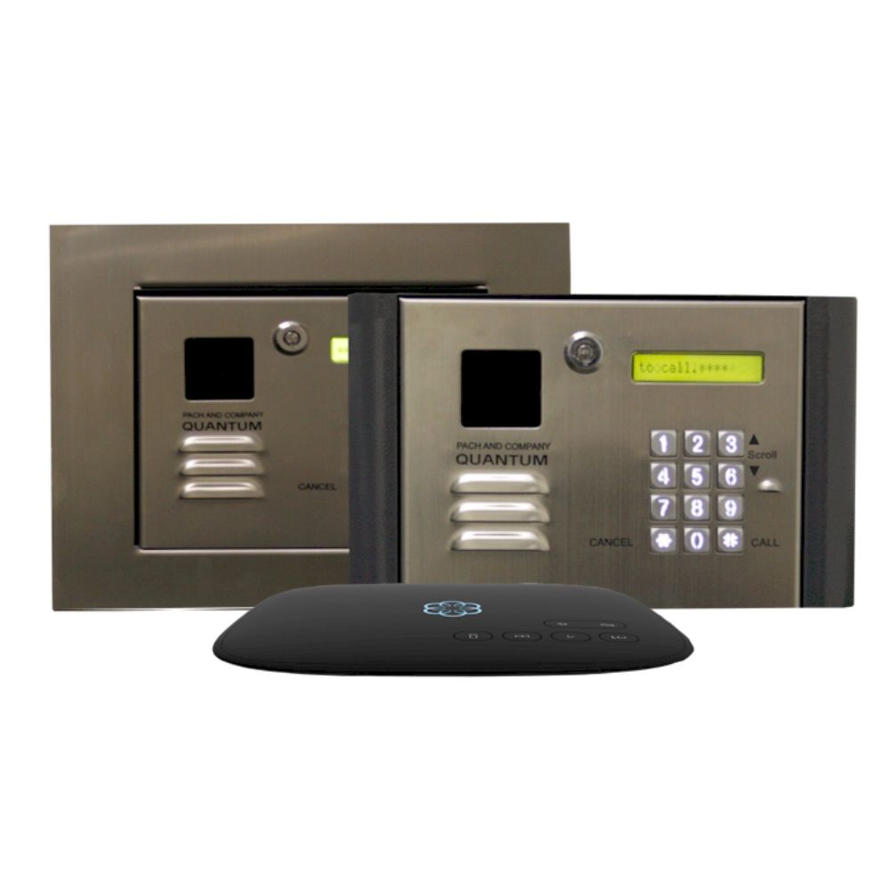 Pach and Company Quantum Q5VOIP Series Residential Intercom (10 Tenants) Surface Mount | PAC-Q5VOIP
