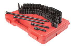 Sunex Tools 80 Pc. 3/8" Drive Master Impact Socket Set