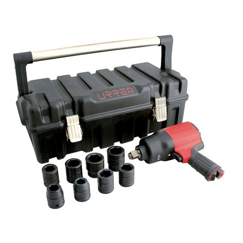 Twin Hammer Comp. Syst. 3/4" Dr. Air Impact Metric Wrench & Socket Set
