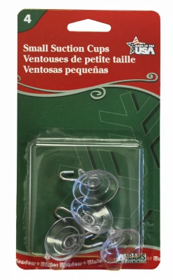 Suction Cups, 1-1/8-in., 4-ct.