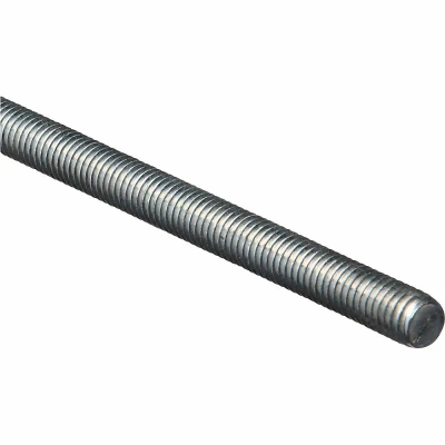 Zinc Coated 10-24 X 36 Inch Threaded Rod