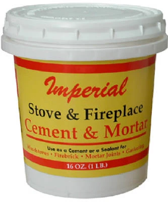 Gray High-heat Stove & Furnace Cement – 16 Oz Tube