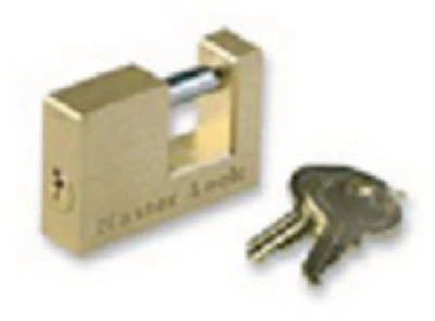 Heavy-duty Trailer Coupler Lock With 3/4" Hardened Steel Shackle