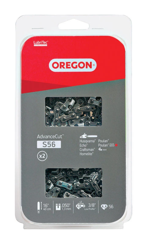Advancecut 16 In. 56-link Chainsaw Chain (2-pack)
