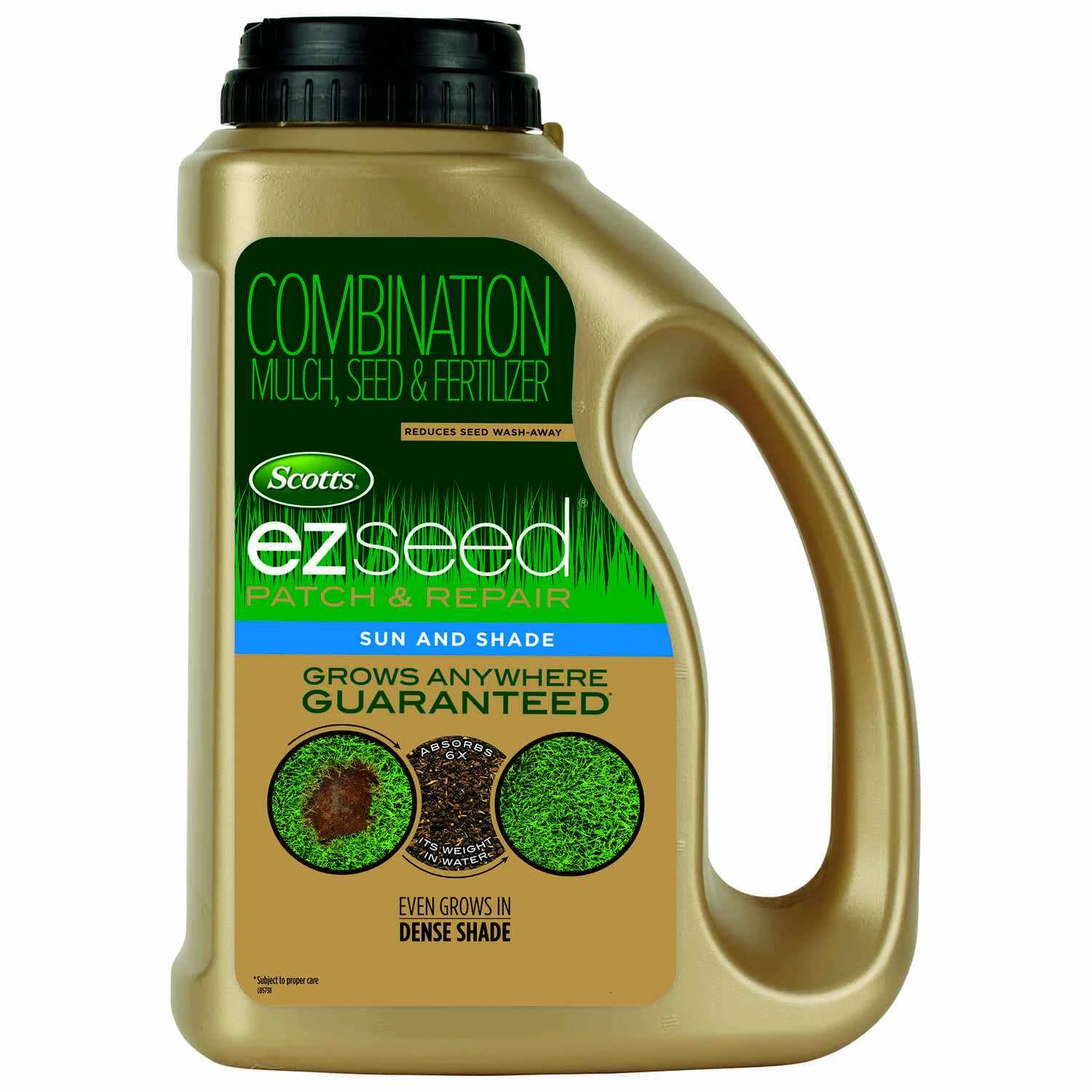 Ez Seed 3.75 Lb. Sun & Shade Grass Patch & Repair Mix - 85 Sq. Ft. Coverage