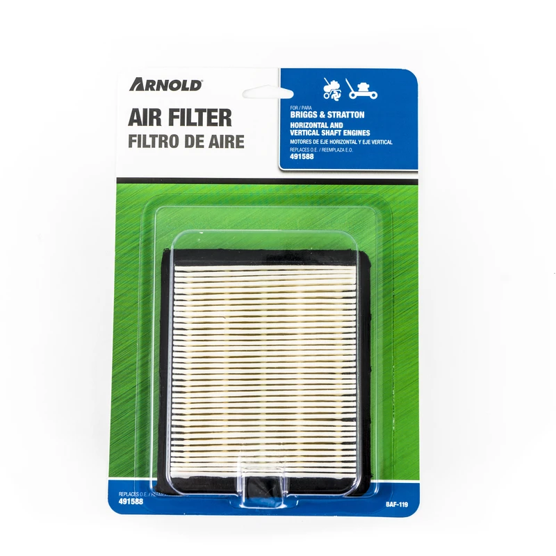 Mower Paper Air Filter, 4.5 X 5.25 In.