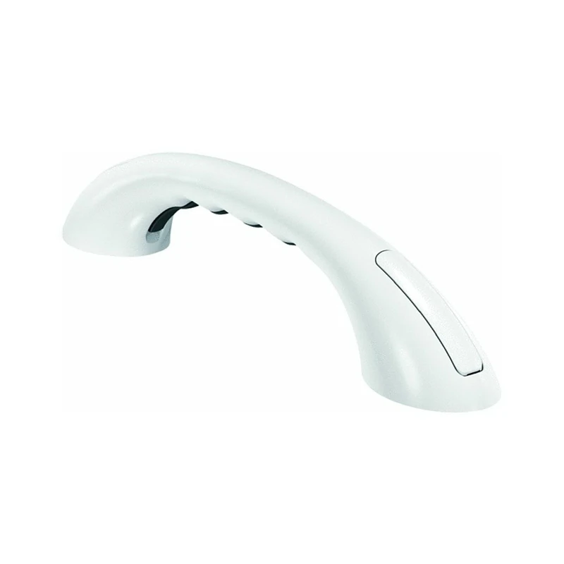 9 In. Concealed Screw Grab Bar, Glacier Finish, 300 Lb Capacity
