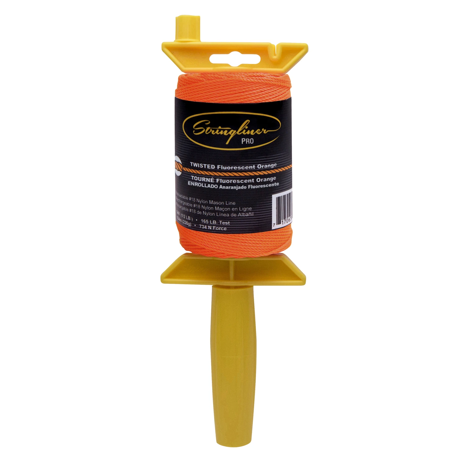 540 Ft. Fluorescent Orange Twisted Nylon Mason Line Reel