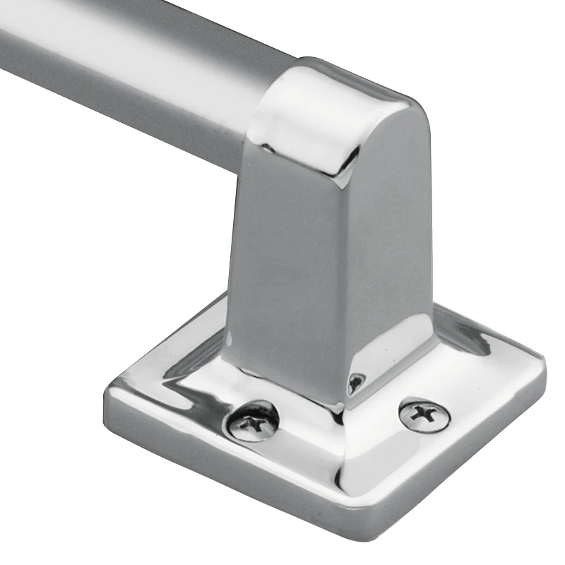 16 In. Exposed Screw Grab Bar, Chrome, 250 Lb Capacity