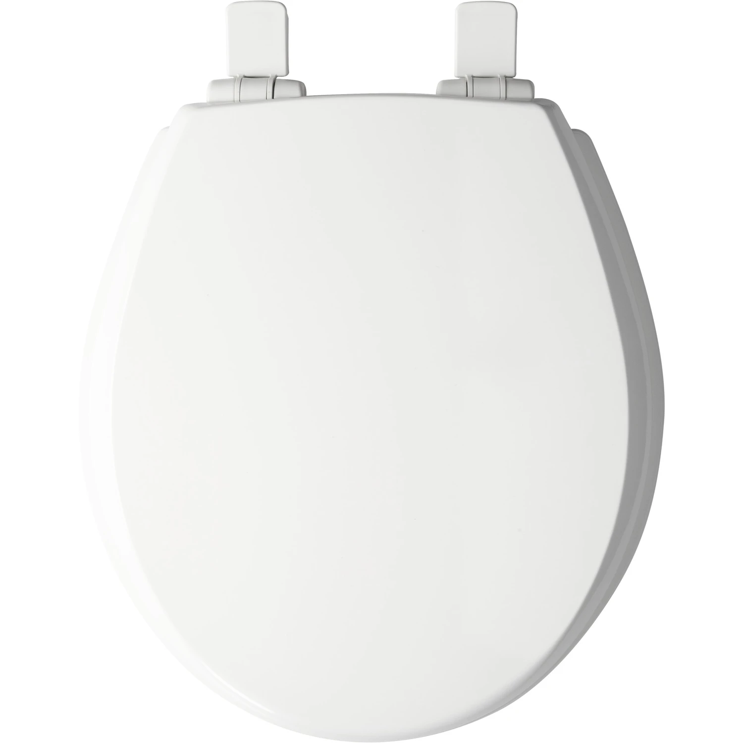 Kendall Round Closed Front Whisperclose White Enameled Wood Toilet Seat 47slow-000