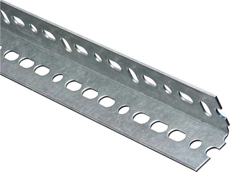Zinc-plated 1-1/2 In. X 5 Ft. Slotted Angle For Storage Solutions