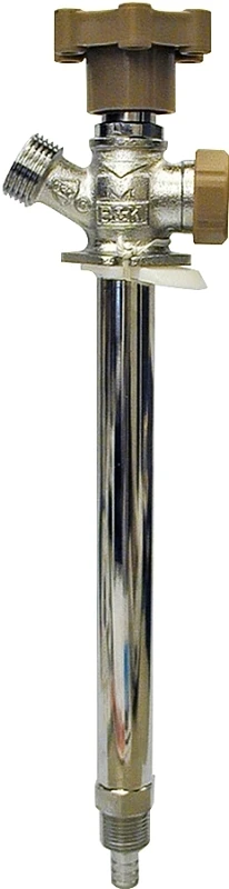 Proline Chrome-plated Frost-free Sillcock With Anti-siphon, 1/2 In Pex X 3/4 In Mht, 6 In