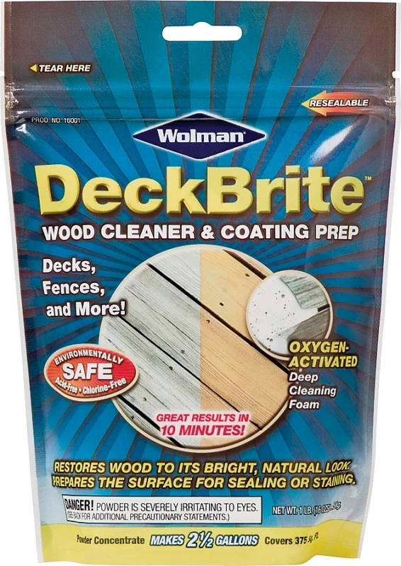Deck/fence Brightener Powder, 1-lb.