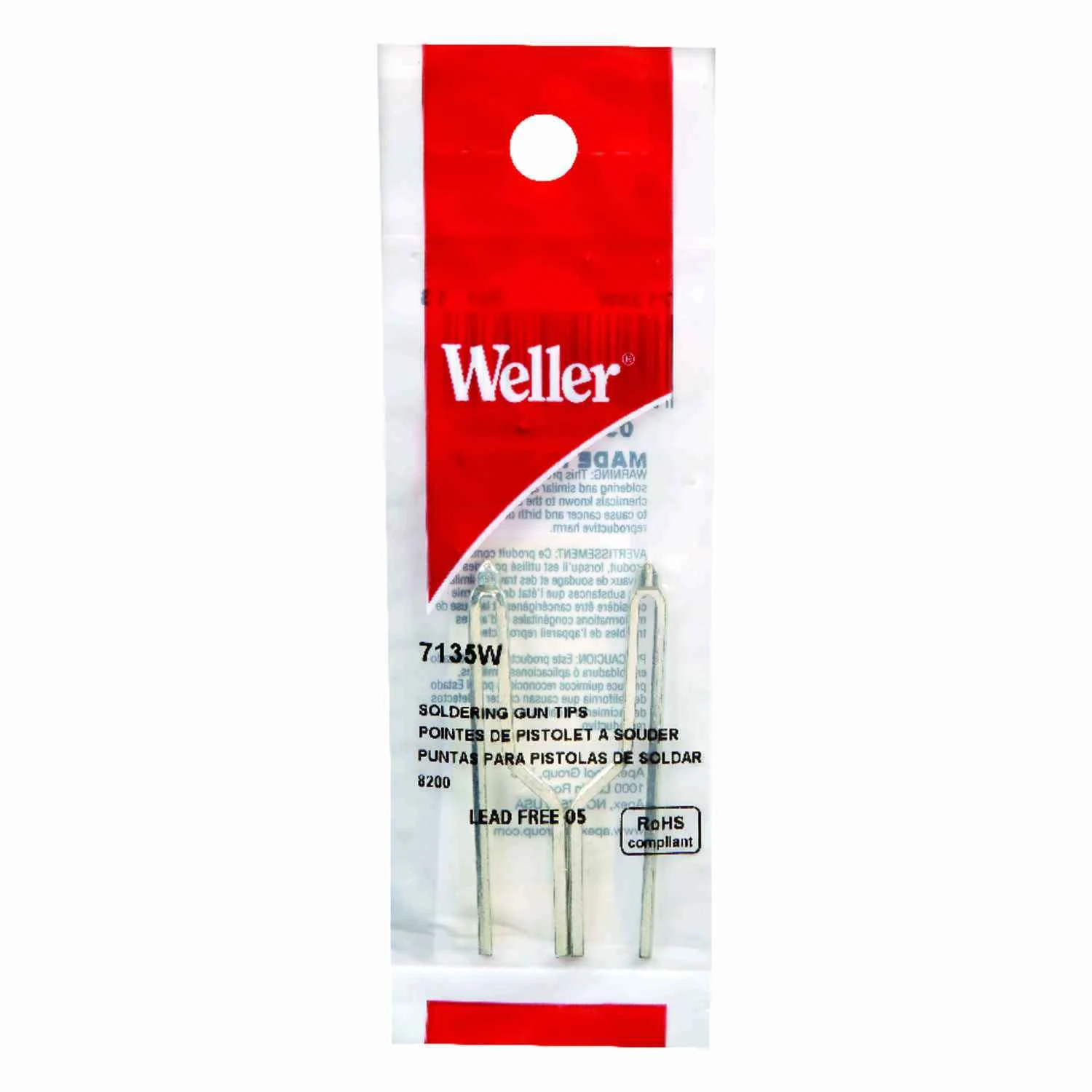 Standard Soldering Gun Tip, (2-pack)