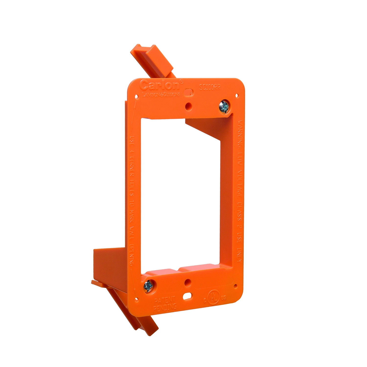 Single Gang Old Work Electrical Box, Low Voltage