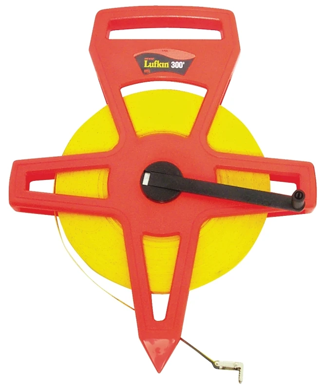 1/2 In. X 300 Ft. Hi-viz Orange Fiberglass Tape Measure