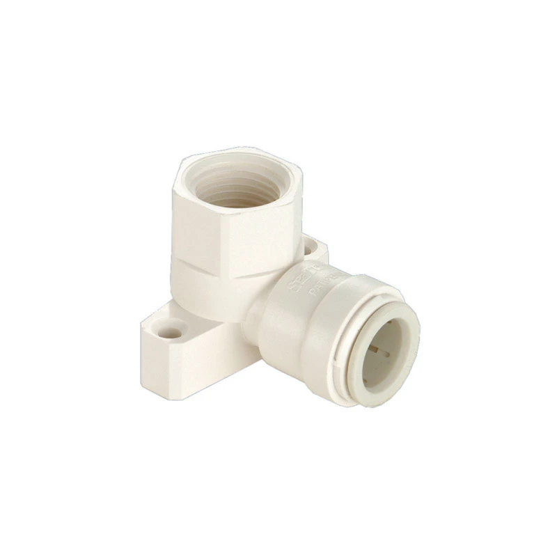 Aqualock 1/2 In Female Iron Pipe Drop-ear Quick-connect Elbow