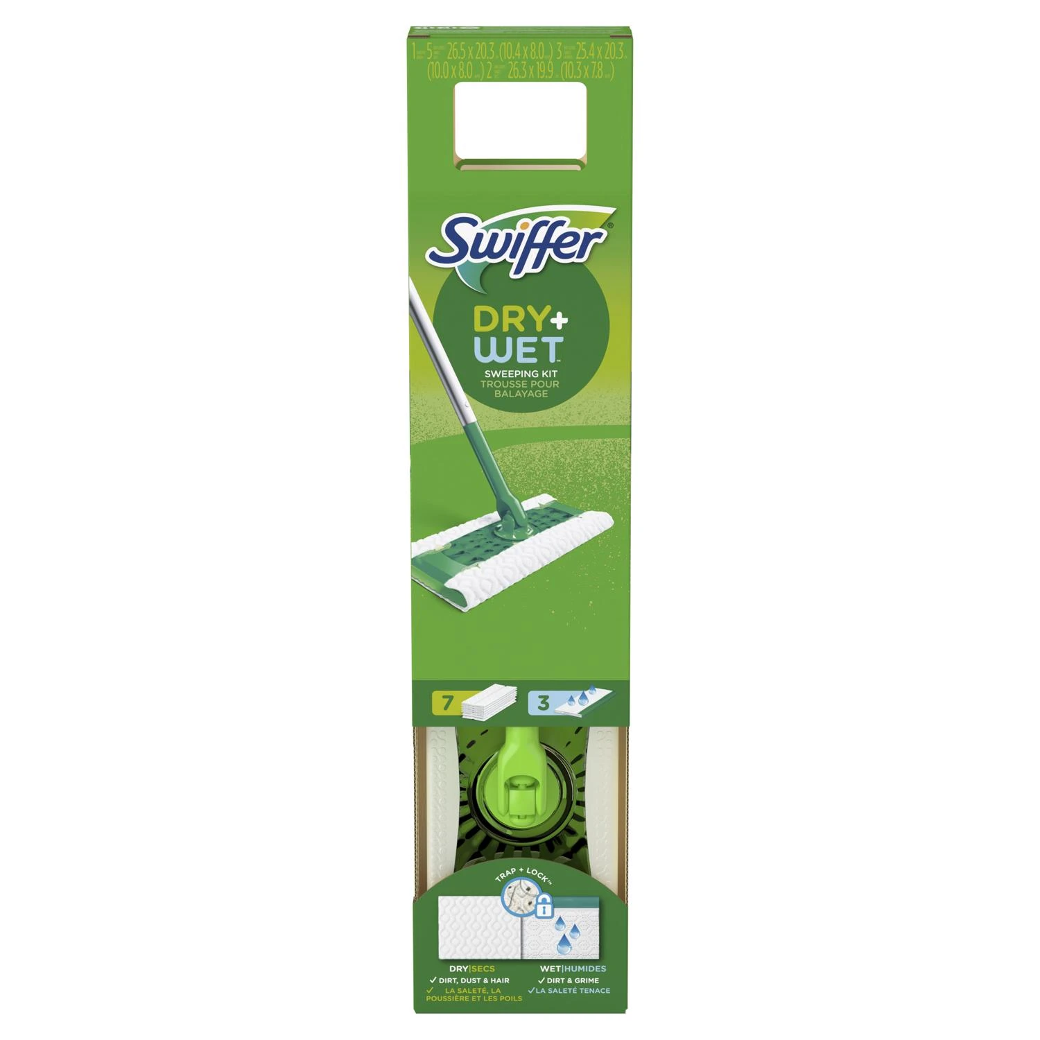 Sweeper Dry + Wet Mop