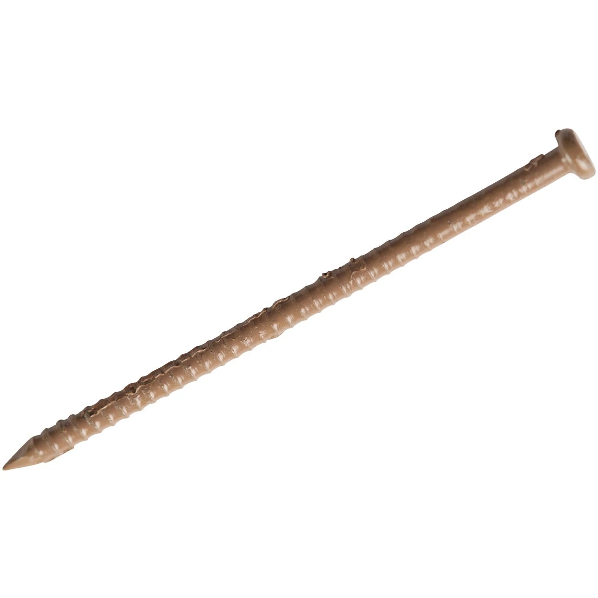 Brown Ring-shank Paneling Nails, 358-count (16-1/2 Ga, 1 In. & 1-5/8 In.)