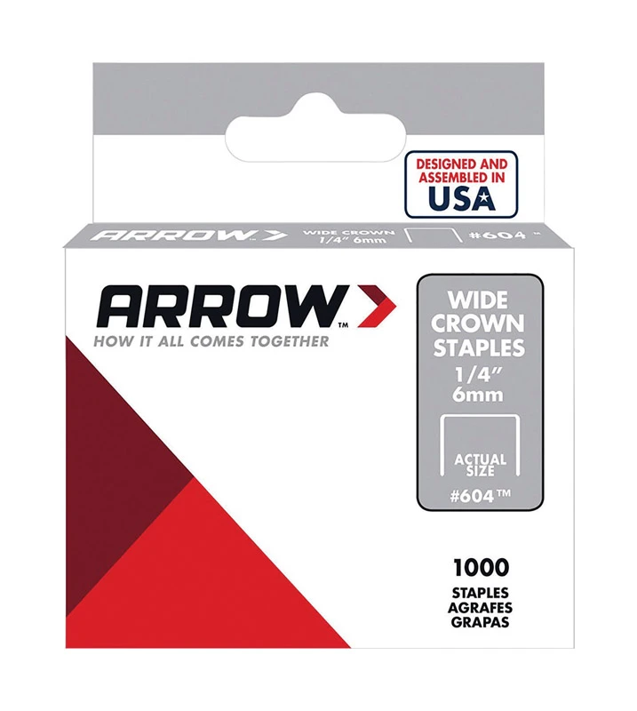 Heavy Duty Staple, 1/4-in., 1000-pk.