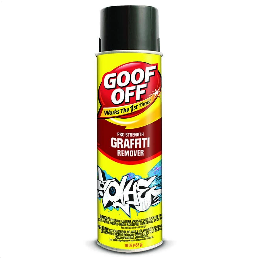 16 Oz. Aerosol Spray Graffiti Remover - Pro Strength Formula