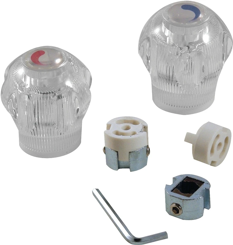 Small Acrylic Replacement Clear Faucet Handle