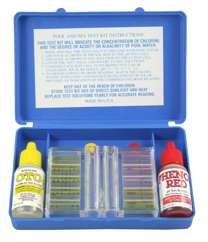 And Spa Test Kit - Chlorine, Bromine, Ph Testing - Model 00-481
