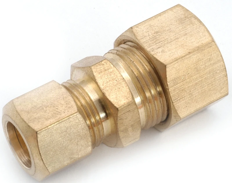 3/8 In. X 1/4 In. Brass Low Lead Compression Union