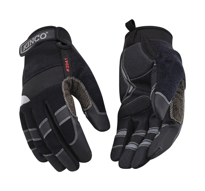 Pro General Men's Xl Black Synthetic Leather Work Glove
