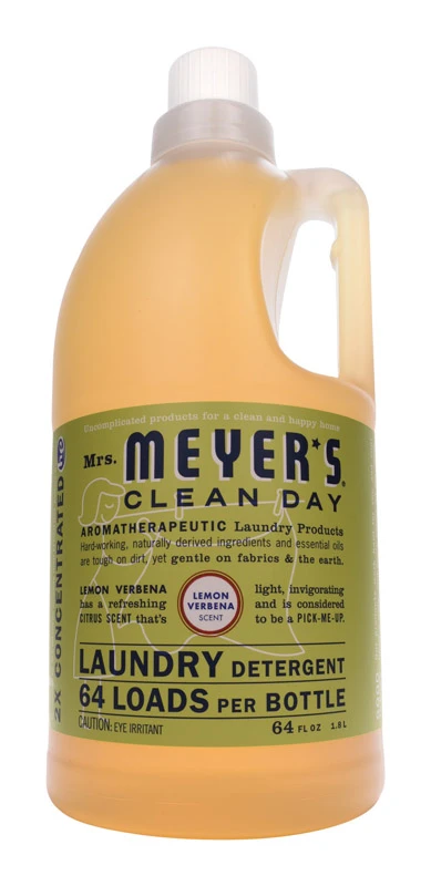 Laundry Detergent, Lemon Verbena Scent, 64 Oz.