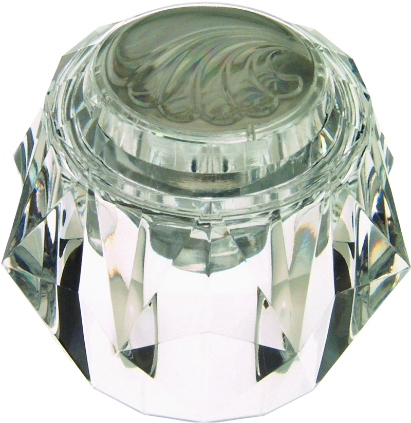 Clear Acrylic Tub And Shower Faucet Handles For Delta Faucets, Model 9d00088697