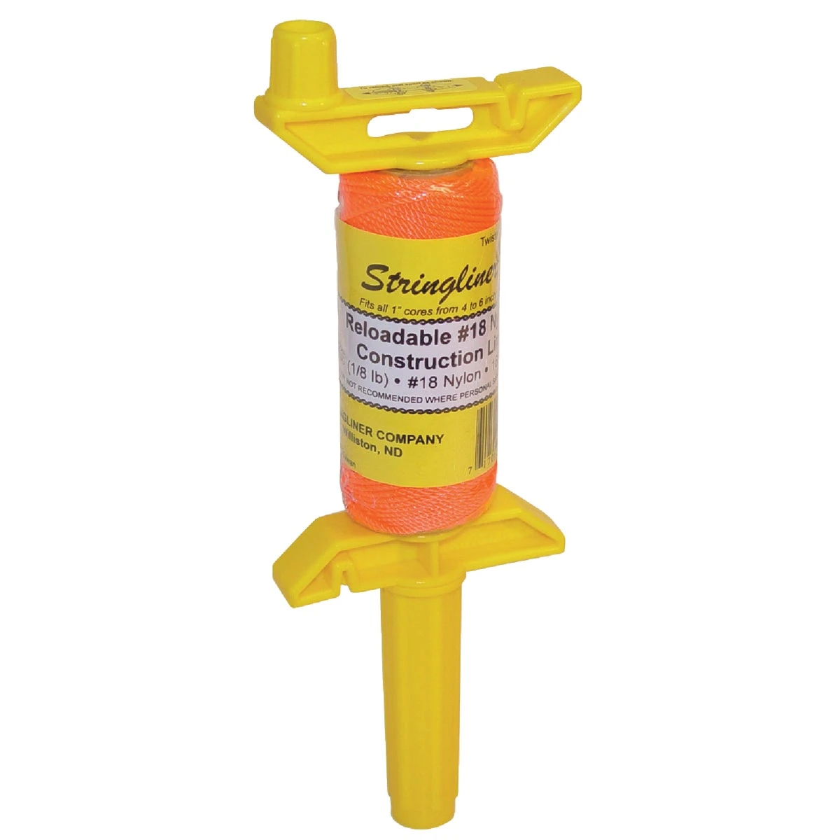 135 Ft. Fluorescent Orange Twisted Nylon Mason Line Reel