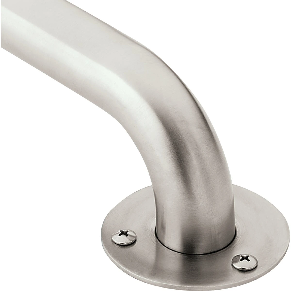 24 In. Exposed Screw Grab Bar, Stainless Steel, 300 Lb Capacity