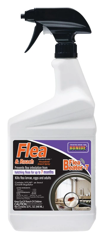 Bonide House Guard Liquid Insect Killer 32 Oz - Effective Flea, Roach, And Tick Control