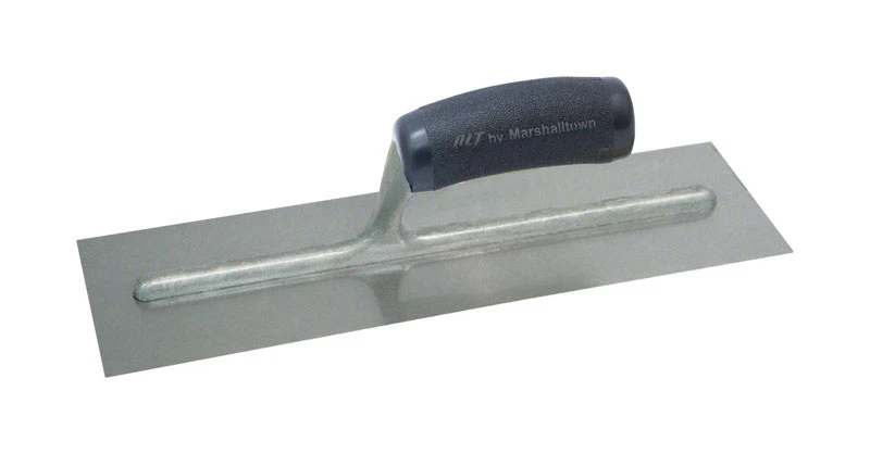 4 In. X 14 In. Finishing Trowel With Curved Plastic Handle - Model 18343