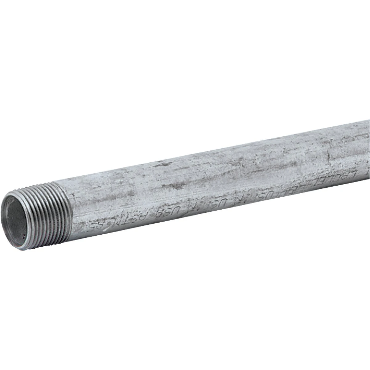 1-1/2 In X 10 Ft Galvanized Carbon Steel Threaded Pipe With Threaded Ends