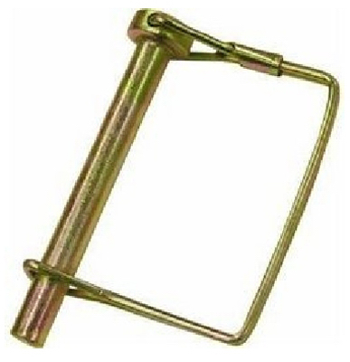 Wirelock Pin, Square, Yellow Zinc Plated, 5/16 X 2-1/4-in., 2-pk.