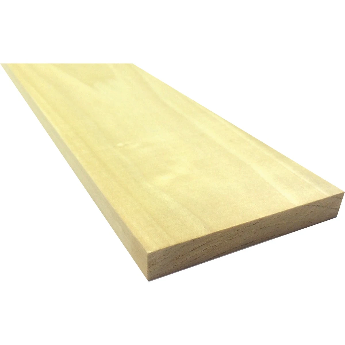1/2 Inch X 6 Inch X 2 Feet Poplar Wood Board - Precision End Trimmed